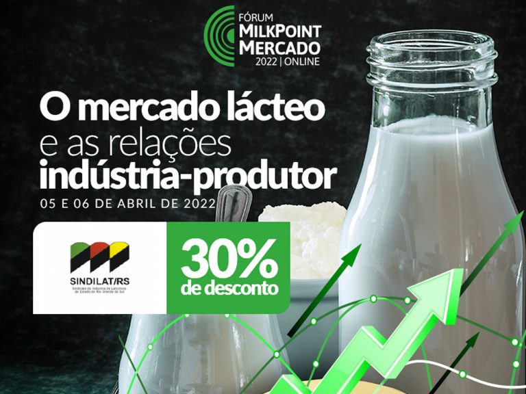 Cenário de lácteos e relações indústria-produtor são tema do 12º Fórum MilkPoint Mercado