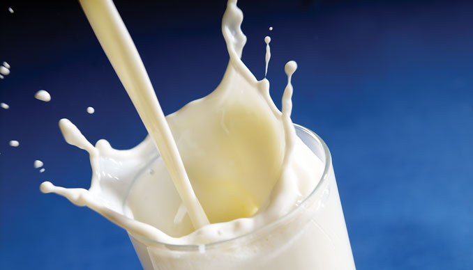 As importações lácteas da China foram recordes em 2014
