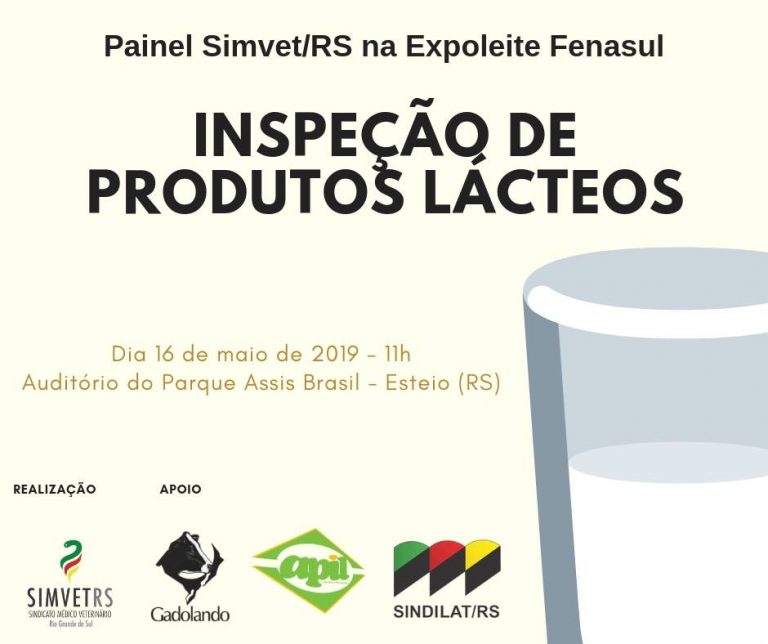 Entidades debatem sobre a inspeção de produtos lácteos na Fenasul