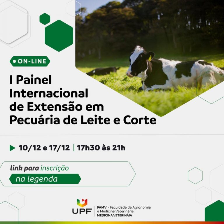 Painel internacional debaterá a pecuária de leite e corte e a sucessão familiar