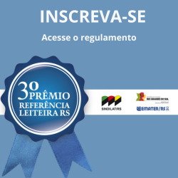Última semana de inscrições ao 3º Prêmio Referência Leiteira
