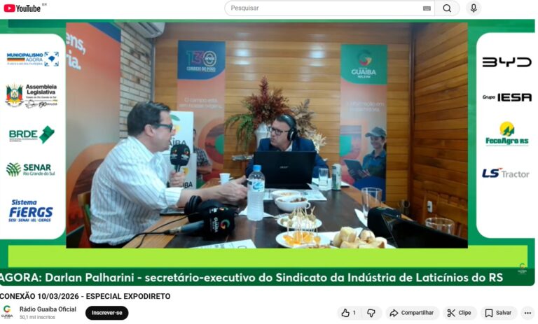 Sindilat/RS marca presença em debates sobre produção, inovação e sustentabilidade na Expodireto