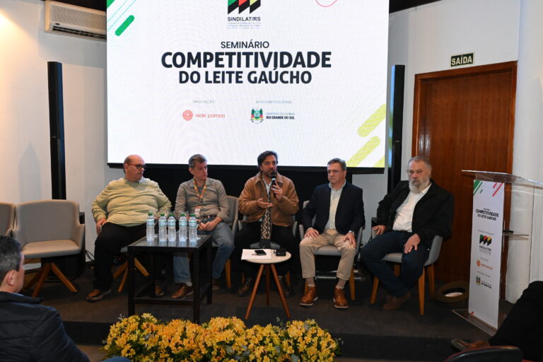 Sindilat realiza seminário sobre competitividade do leite